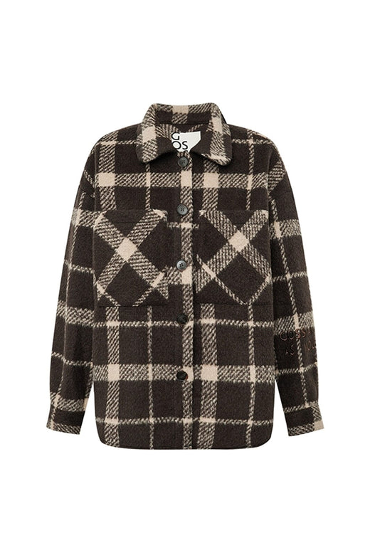 Gossia - Icego Shirt Jacket G3212 - Brown Checks