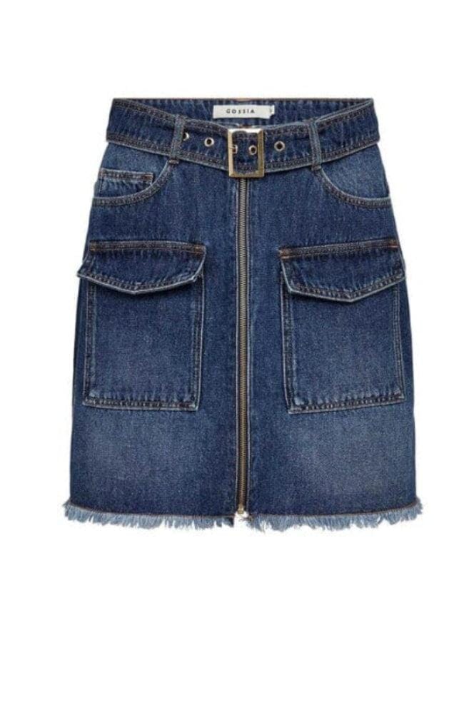 Gossia - Lizgo Skirt G3072 - Dark Blue Wash