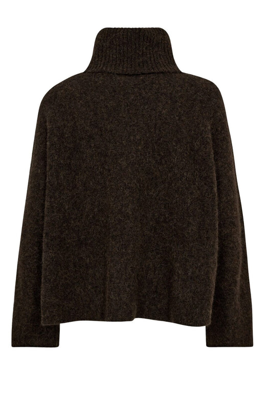 Gossia - Noomigo Sweater G2113 - Brown Melange Sweatshirts 