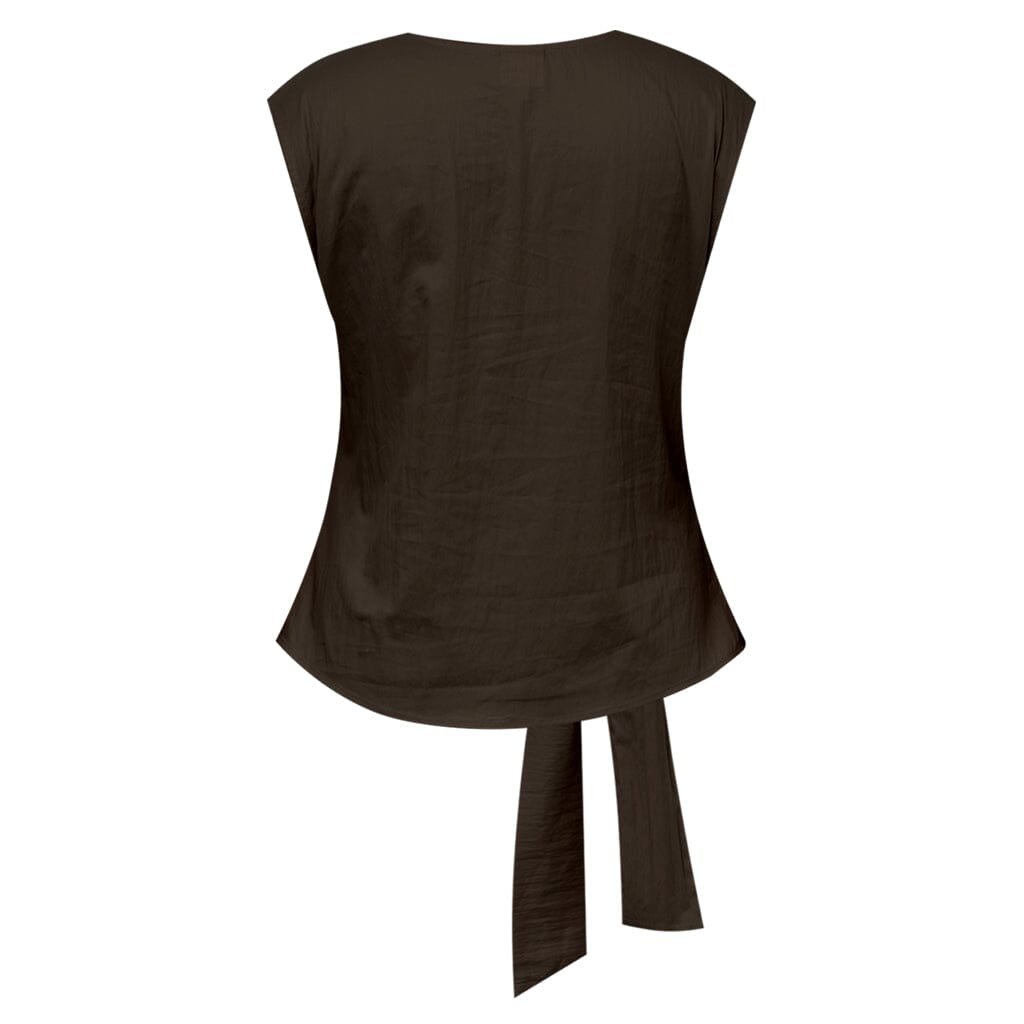 Gossia - Sagarago Blouse G2806 - Black Bluser 