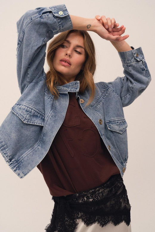Gossia - Salliego Jacket G2839 - Denim Blue Jakker 