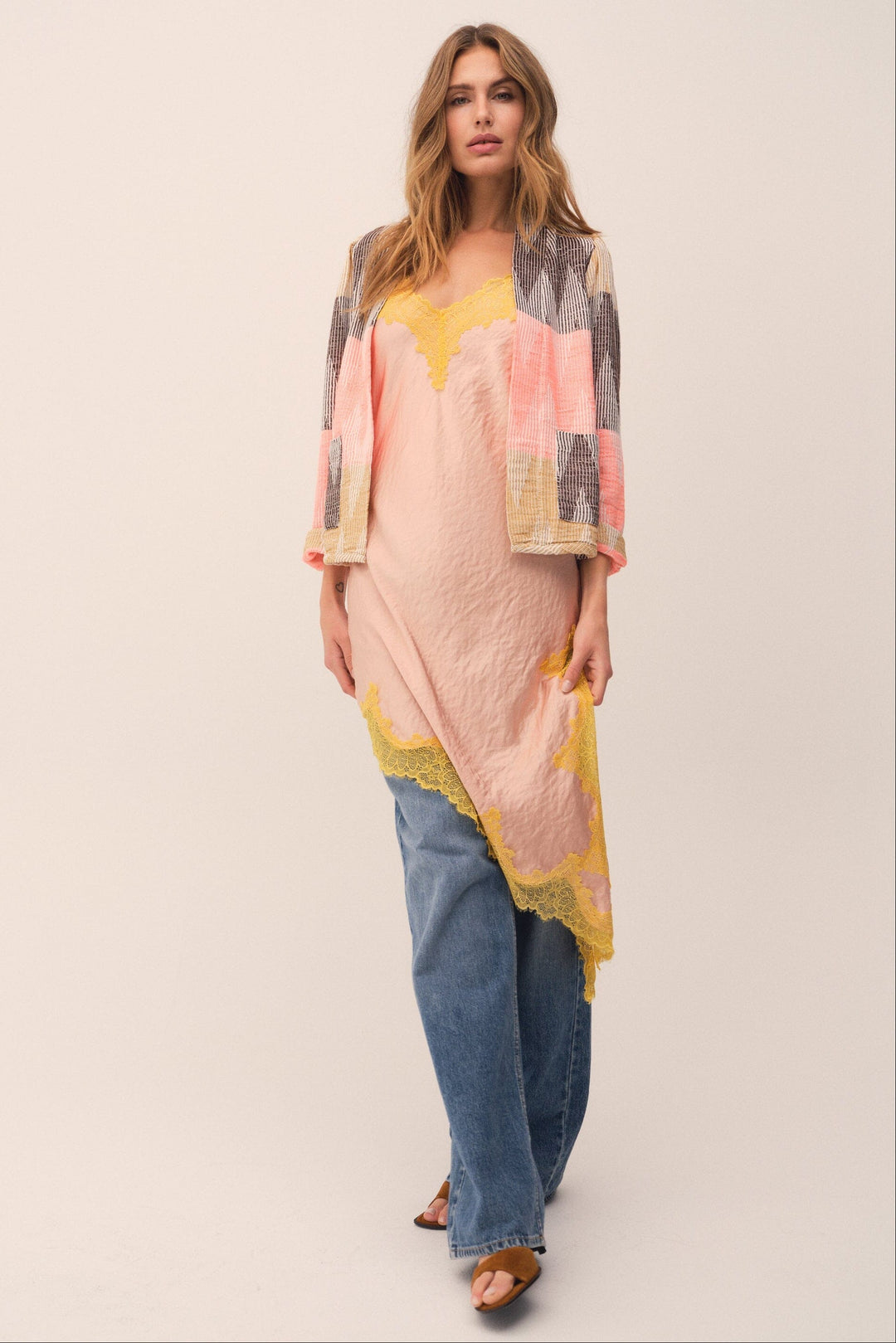 Gossia - Zennago Dress G2882 - Dusty Rose Kjoler 