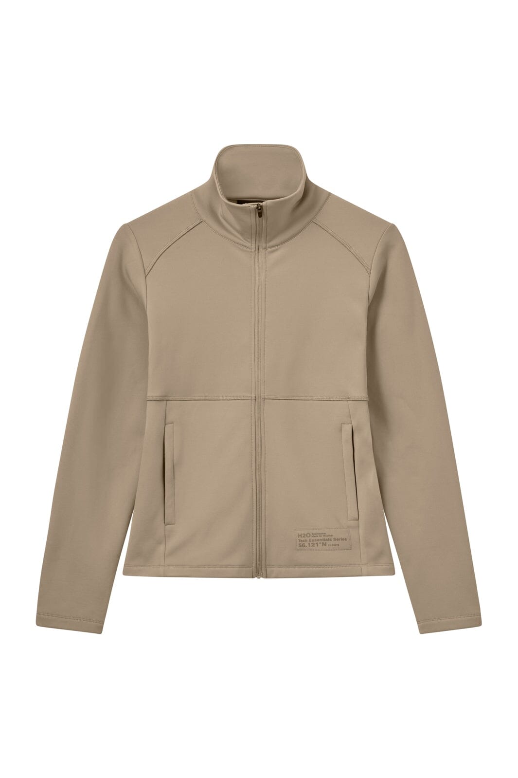 H2O - Birkholm Essential Midlayer Woman Full Zip 101070 - 1034 - 1034 Warm Grey