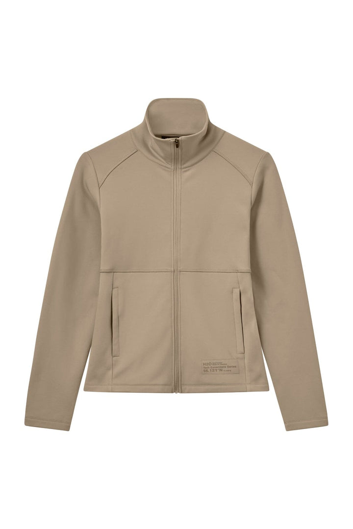 H2O - Birkholm Essential Midlayer Woman Full Zip 101070 - 1034 - 1034 Warm Grey