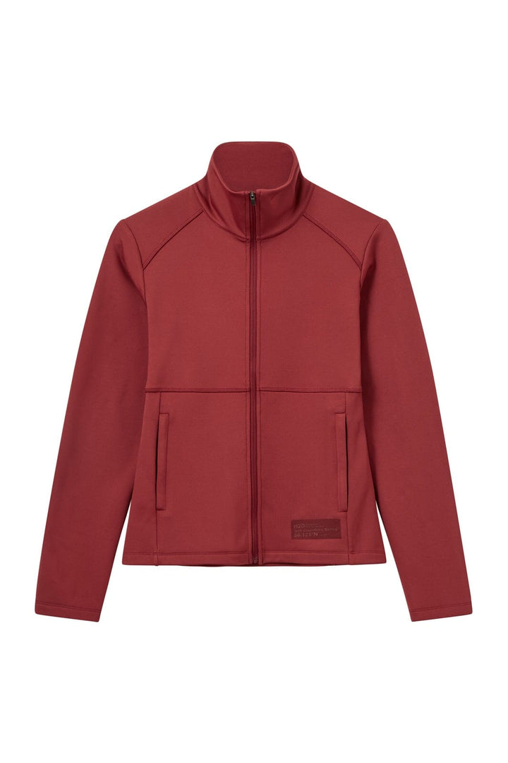 H2O - Birkholm Essential Midlayer Woman Full Zip 101070 - 2073 - 2073 Ruby Wine