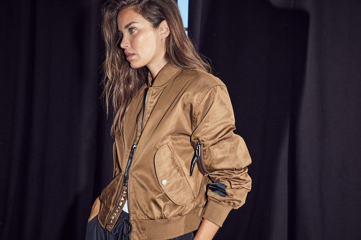 Haute L'Amitié - Bailey Crop Bomber Hl11094 - Tobacco Jakker 