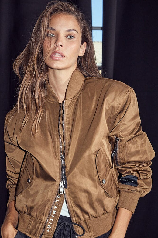 Haute L'Amitié - Bailey Crop Bomber Hl11094 - Tobacco Jakker 