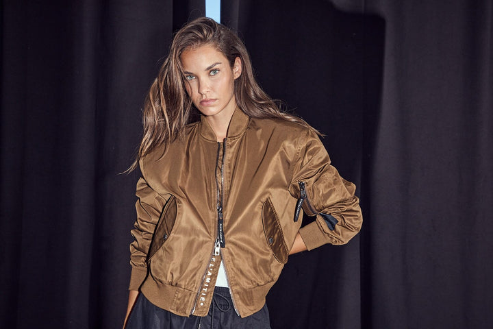Haute L'Amitié - Bailey Crop Bomber Hl11094 - Tobacco Jakker 