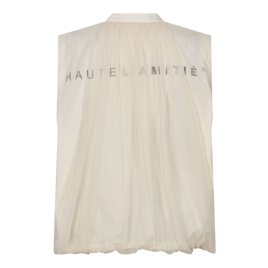 Haute L'Amitié - Ballet Logo Tech Vest Hl11024 - Almond Frakker 