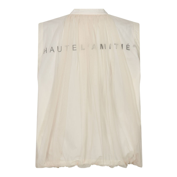 Haute L'Amitié - Ballet Logo Tech Vest Hl11024 - Almond Frakker 