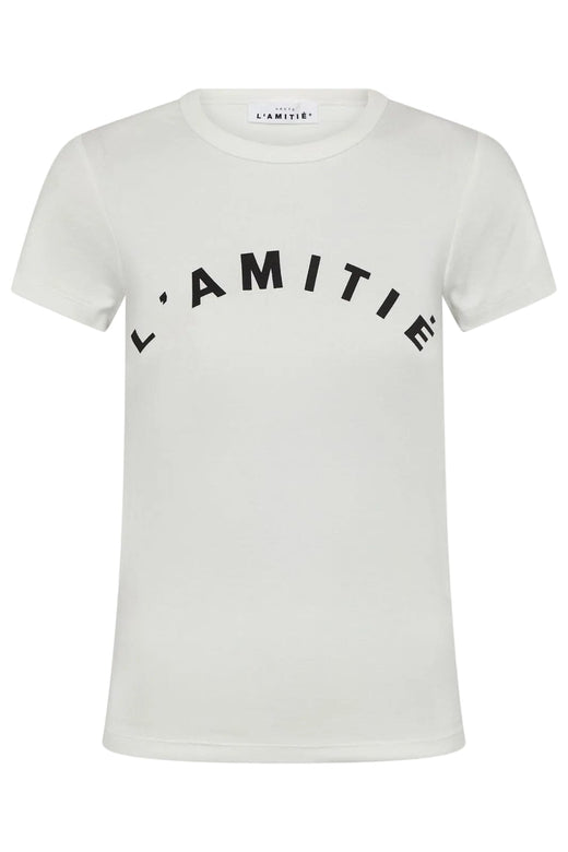 Haute L'Amitié - Clean Logo Tee Hl10849 - Off-White T-shirts 