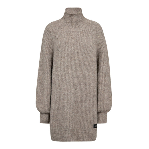 Haute L'Amitié - Darcia Rib Collar Knit HL10662 - Walnut Strikbluser 