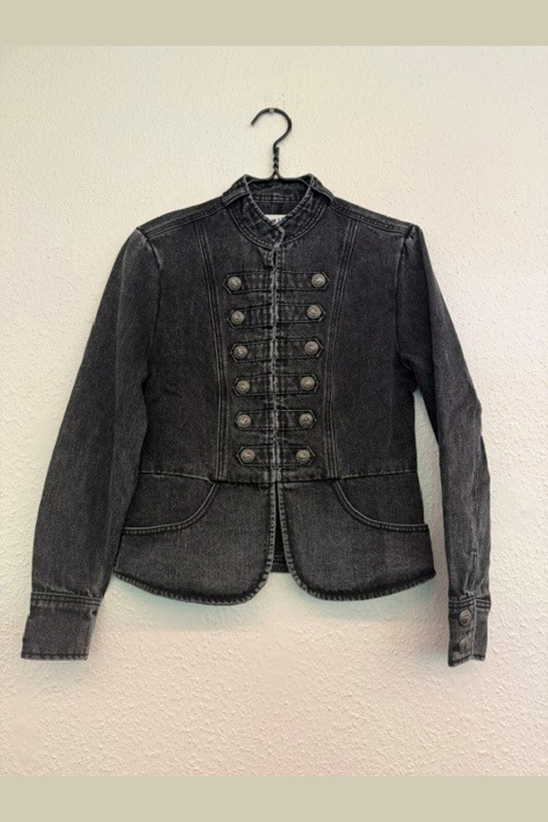 Haute L'Amitié - Denim Uniform Jacket HL10976 - Grey