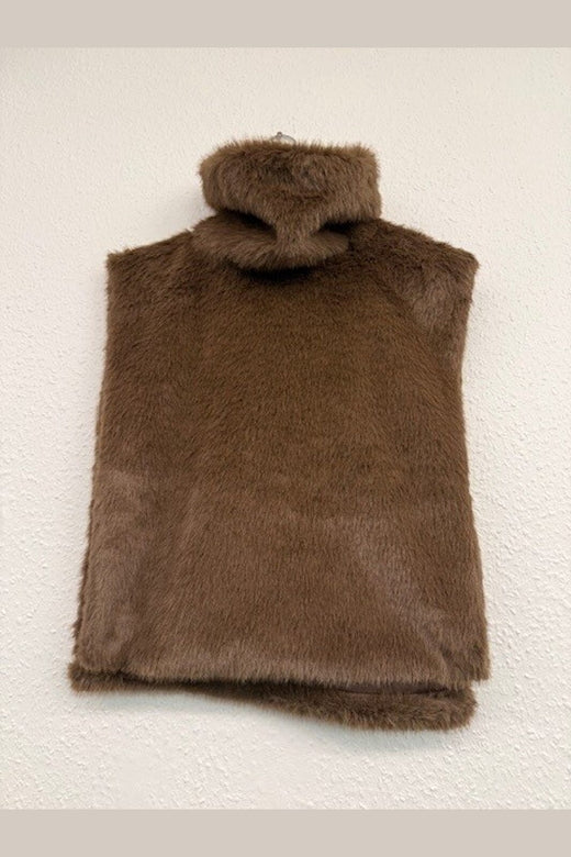 Haute L'Amitié - Fur Neck Warmer HL10681 - Mud Brown