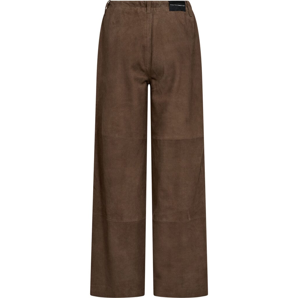 Haute L'Amitié - Goto Suede Tie Pant HL10780 - Walnut Bukser 