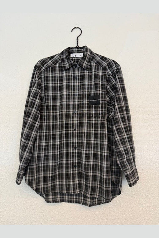 Haute L'Amitié - Iris Check Shirt HL10853 - Black Check