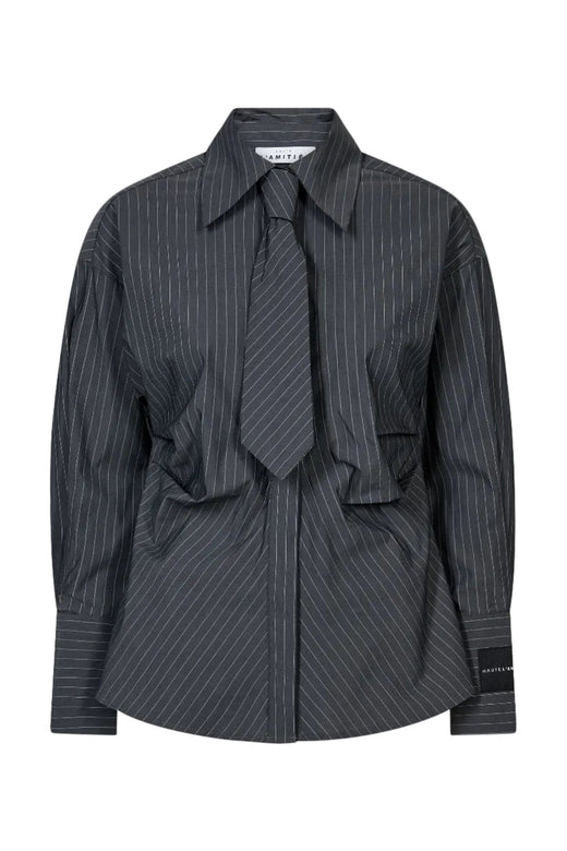 Haute L'Amitié - Pin Tie Shirt Hl10949 - Antracit Skjorter 
