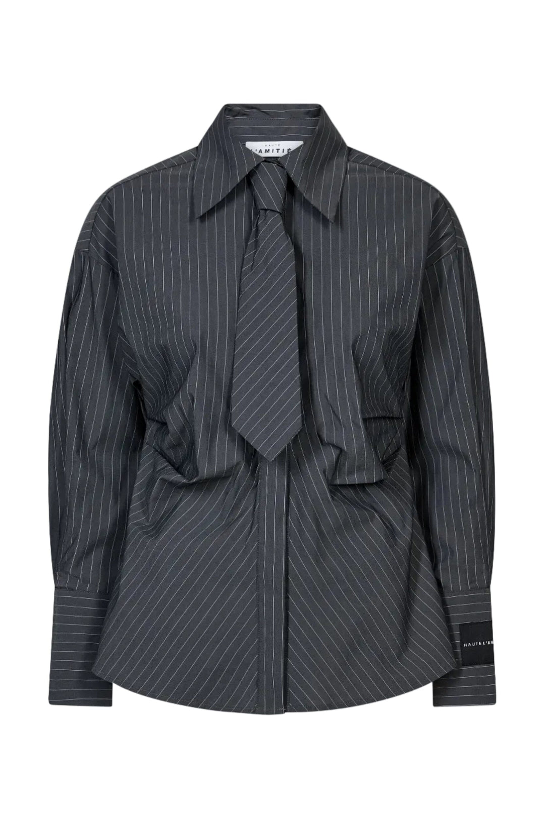 Haute L'Amitié - Pin Tie Shirt Hl10949 - Antracit Skjorter 
