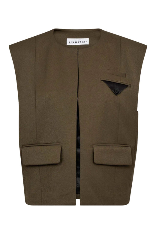 Haute L'Amitié - Premiere Box Waistcoat HL10162 - Army Frakker 