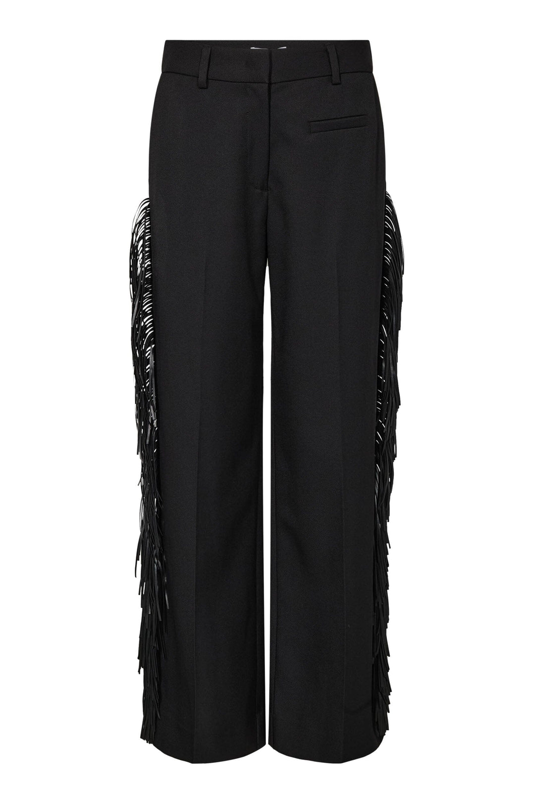 Haute L'Amitié - Premiere Fringe Plain Pant Hl10921 - Black Bukser 