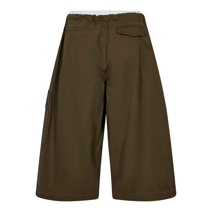 Haute L'Amitié - Pull On Cargo Bermudas Hl11005 - Army Shorts 