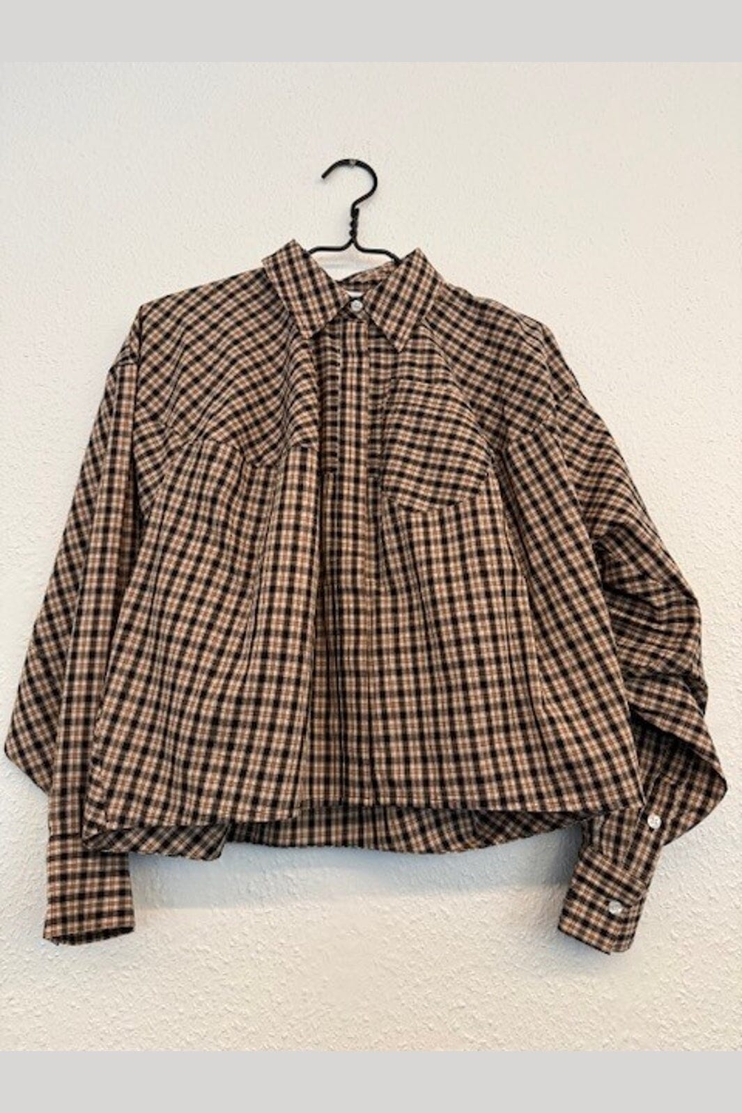 Haute L'Amitié - Sophie Check Shirt HL10812 - Dessert