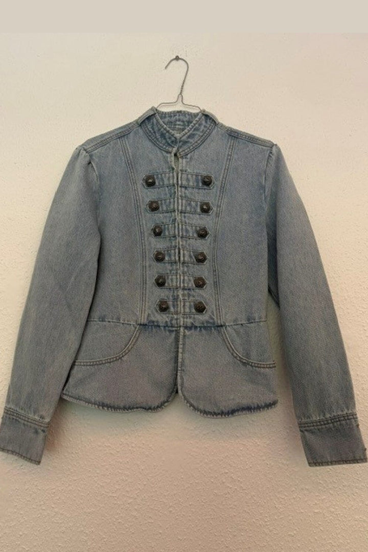 Haute L'Amitié - Uniform Jacket HL11011 - Bleached Denim