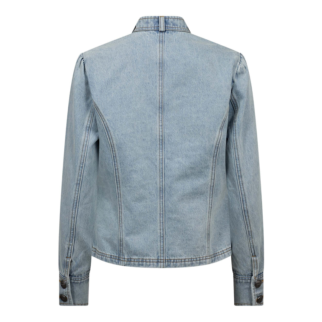 Haute L'Amitié - Uniform Jacket Hl11011 - Bleached Denim Jakker 