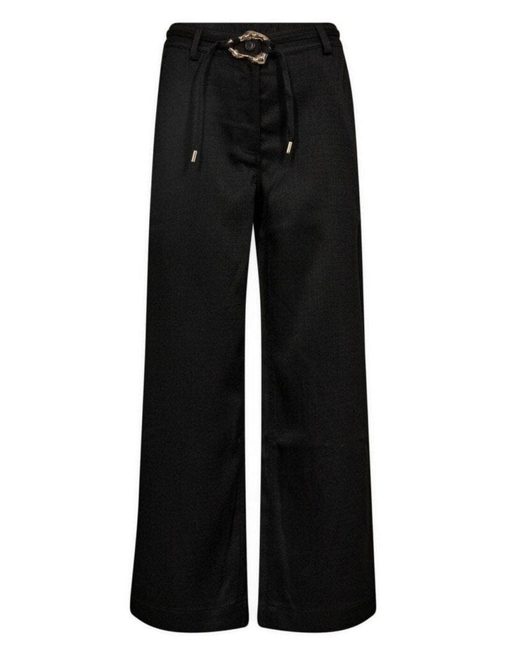 Haute L'Amitié - X Buckle Pant HL10479 - Black Bukser 