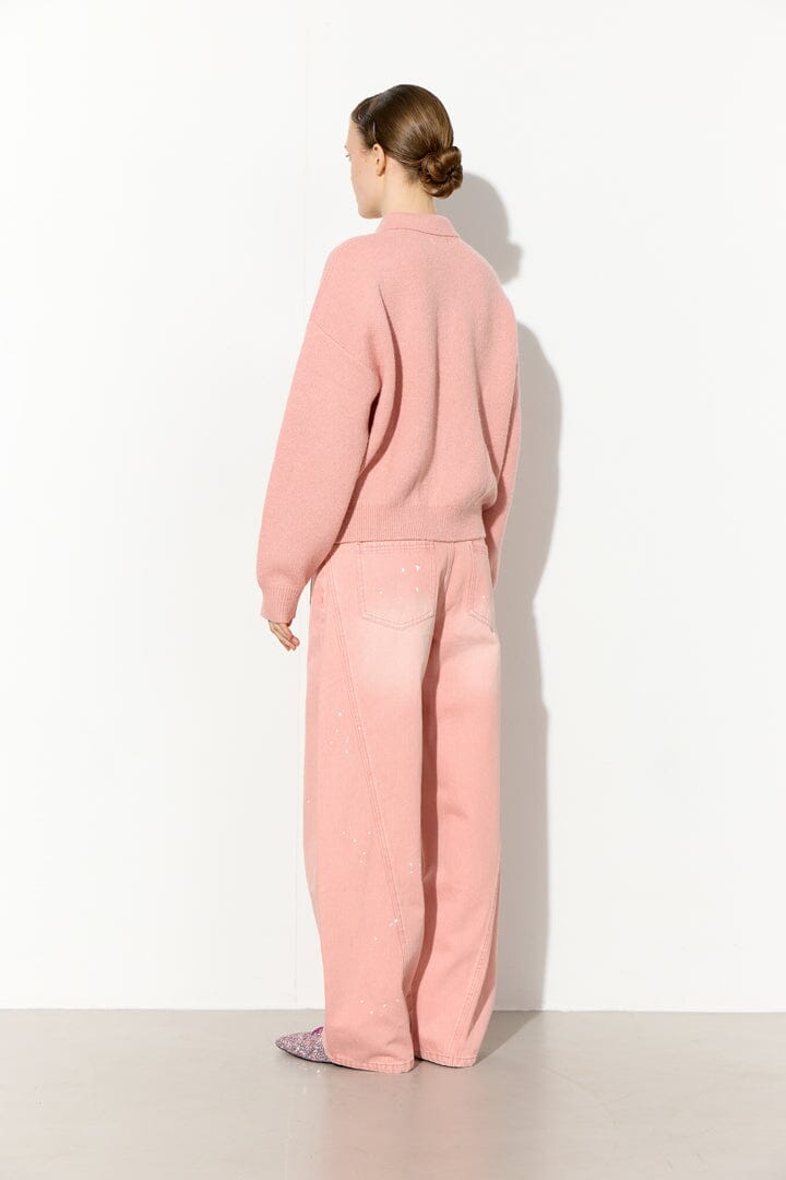 Hunkøn - Alfie Knit Cardigan 26622 - Peach Cardigans 