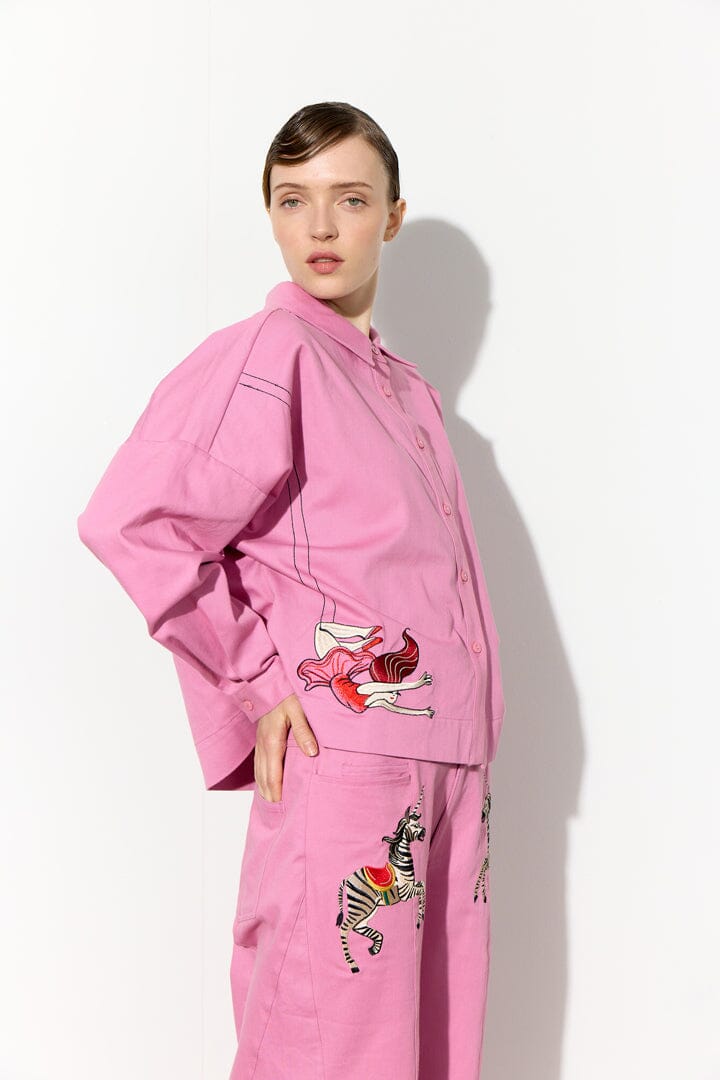 Hunkøn - Electra Shirt 26520 - Pink Skjorter 