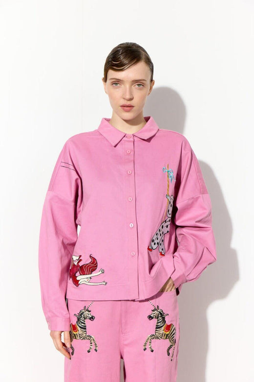 Hunkøn - Electra Shirt 26520 - Pink Skjorter 
