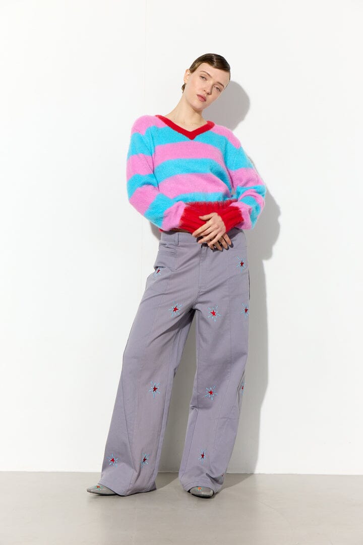 Hunkøn - Electra Trousers 26521 - Grey Bukser 