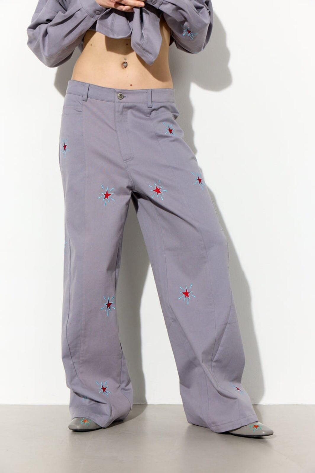Hunkøn - Electra Trousers 26521 - Grey Bukser 