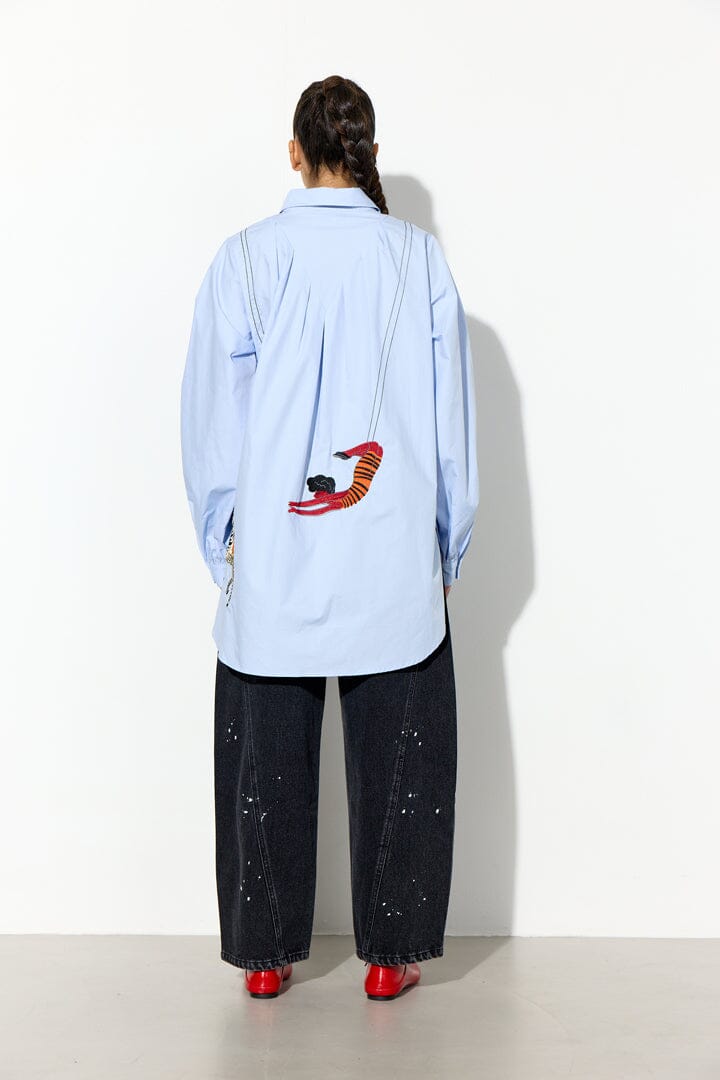 Hunkøn - Sasha Shirt 26515 - Light Blue Skjorter 
