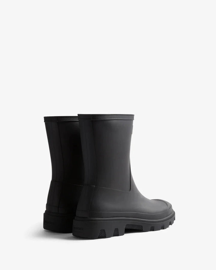 Hunter - Downpour Short Boot Hfru0002251blk - Black Gummistøvler 