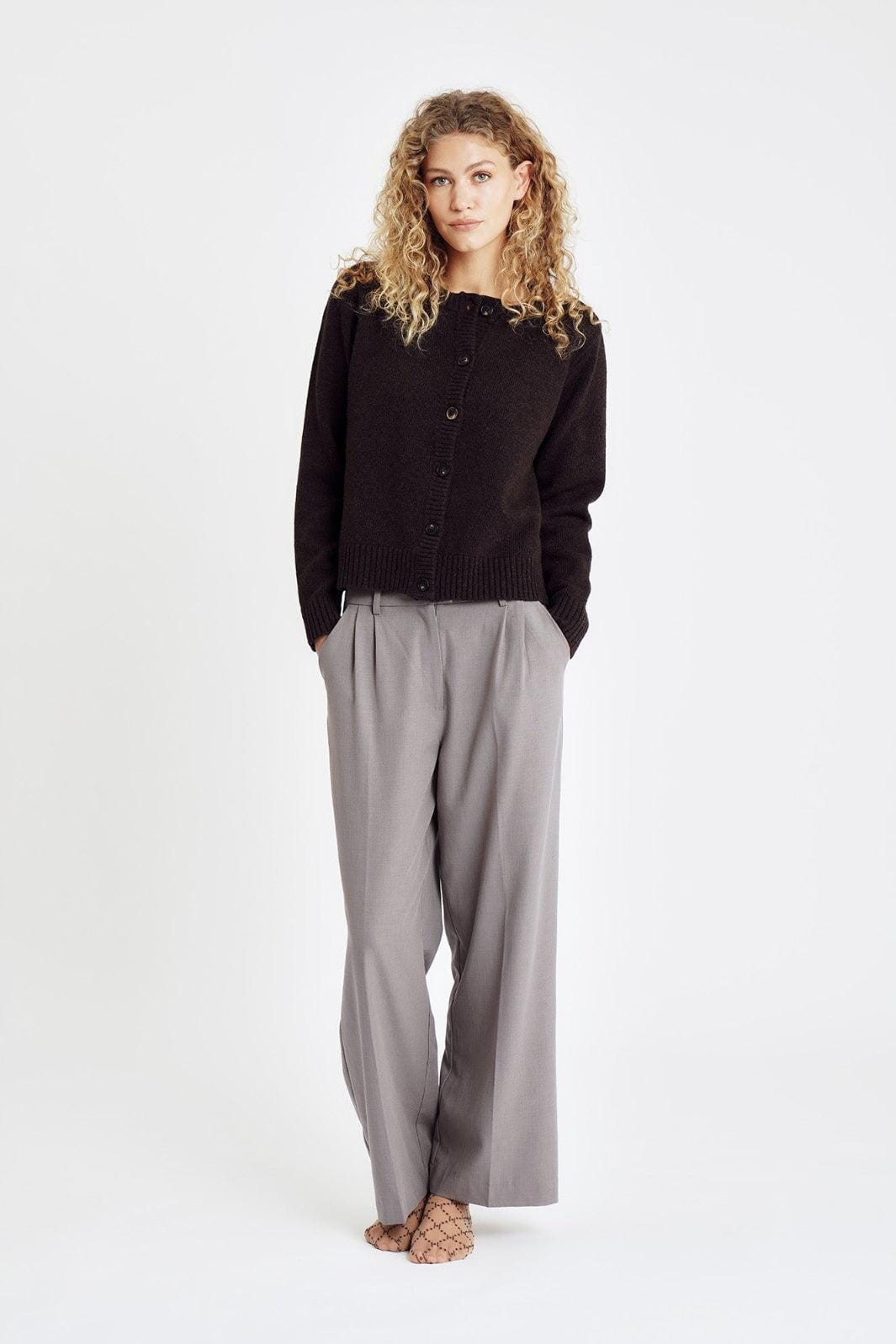Hype The Detail - Cardigan 930-24 - 89 - Brun Cardigans 