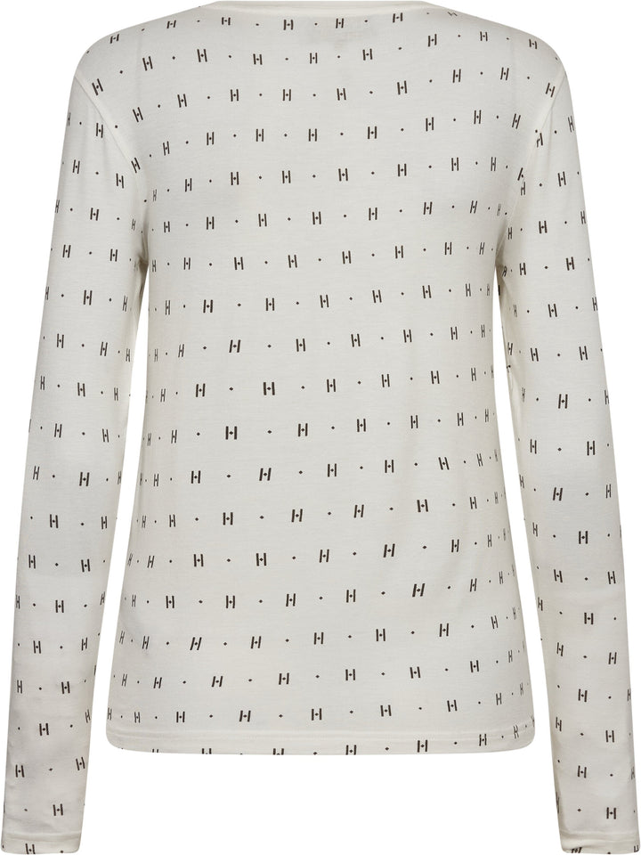 Hype The Detail - Htd Tee L/S Cashmere-Blend 650-14 - 1 - Hvid Bluser 