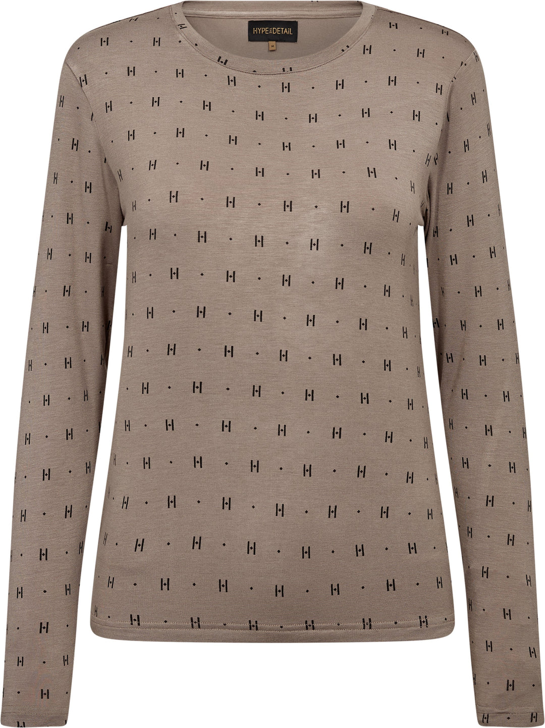 Hype The Detail - Htd Tee L/S Cashmere-Blend 650-14 - 4 - Sand Bluser 