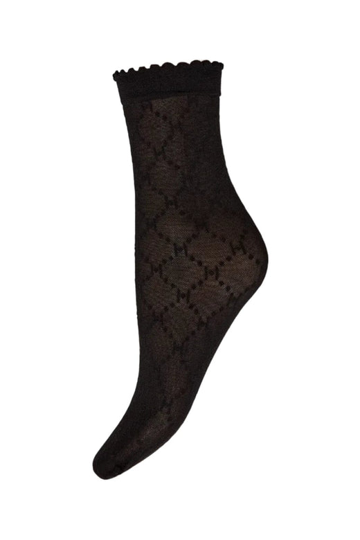 Hype The Detail - Knee High Logo 46113-0 - 1100 - Black Strømper 
