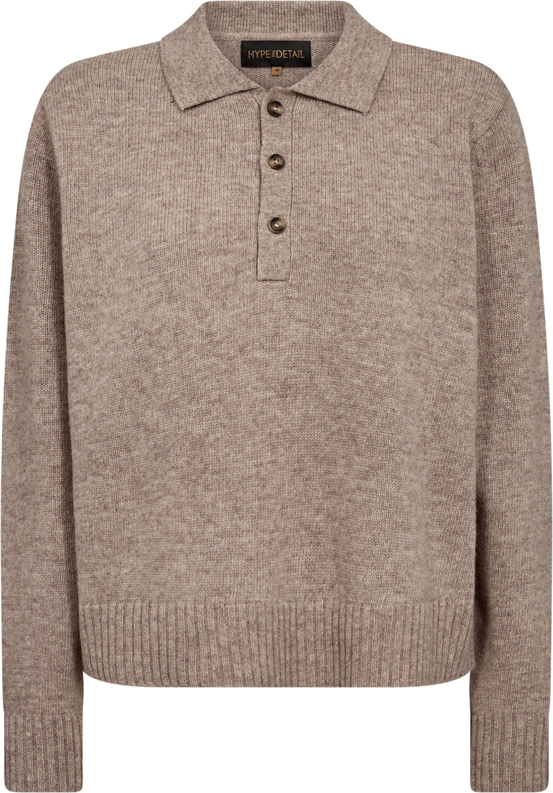 Hype The Detail - Polo 930-35 - 4 - Sand Strikbluser 