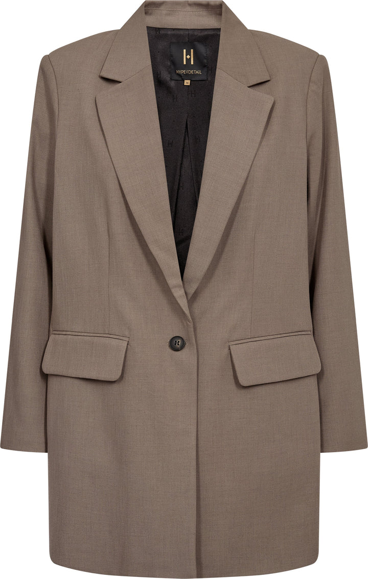 Hype The Detail - Relaxed Blazer 740-60 - 4 - Sand Blazere 