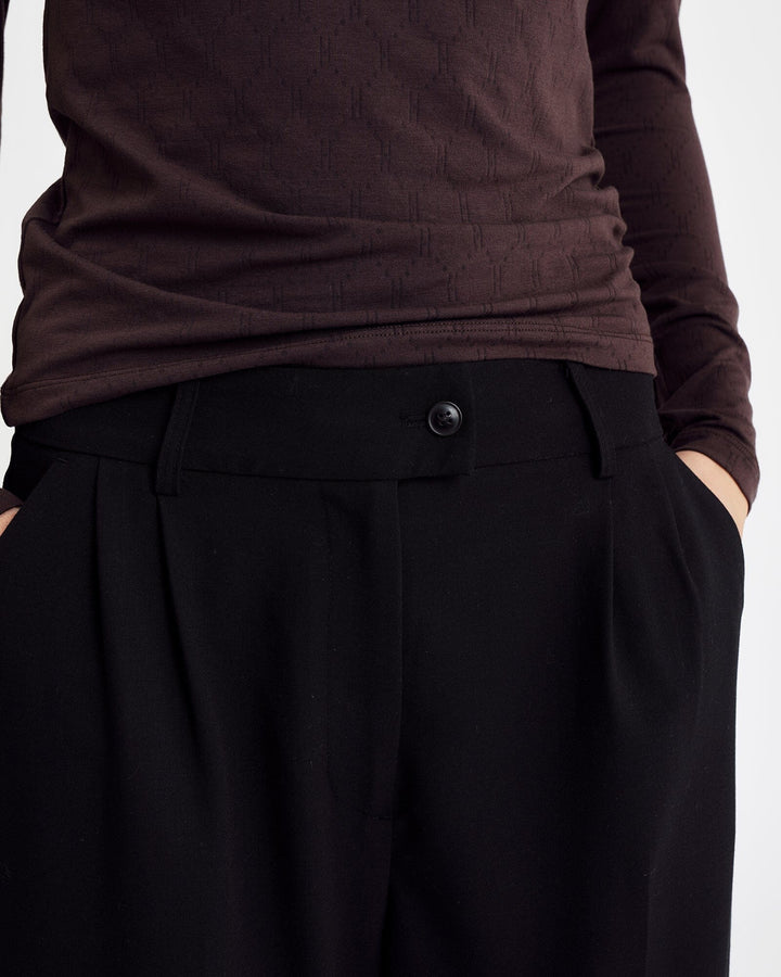 Hype The Detail - Tee L/S H-Logo 600-14 - 89 - Brun Bluser 