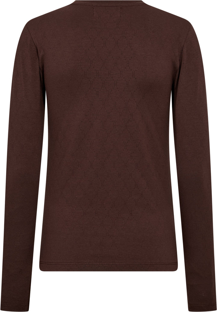 Hype The Detail - Tee L/S H-Logo 600-14 - 89 - Brun Bluser 