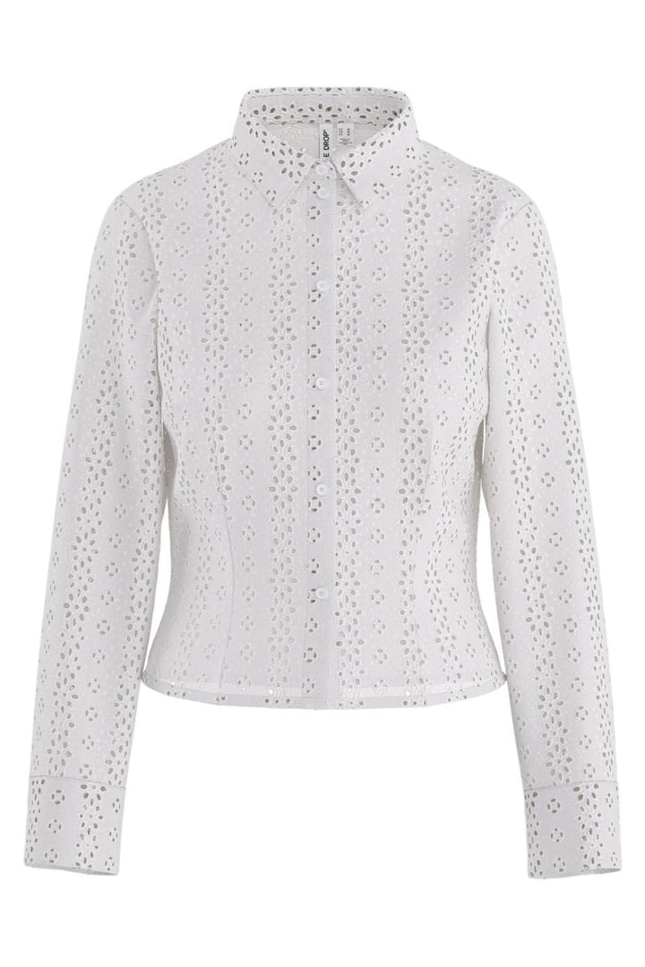 Hypedrop - Hdmarlee Ls Fitted Shirt 32000888 - 5199085 - White
