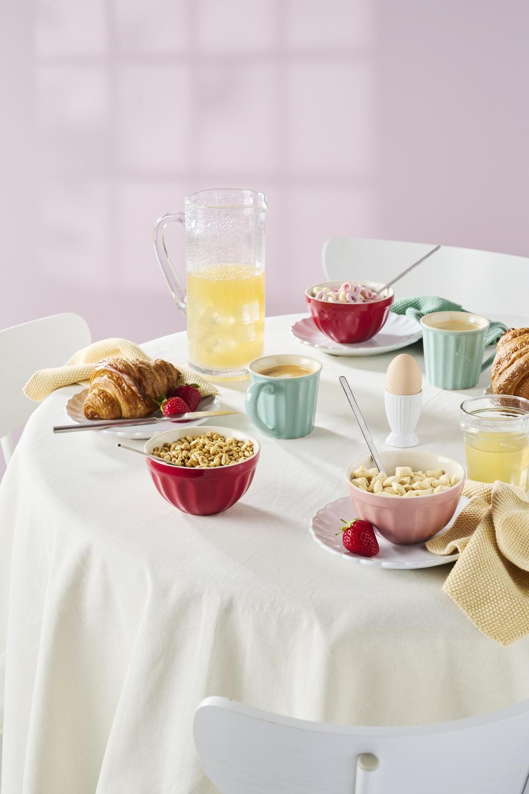 Ib Laursen - Karklud Mynte Lemonade strikket - 100% bomuld, Strik - 6351-04