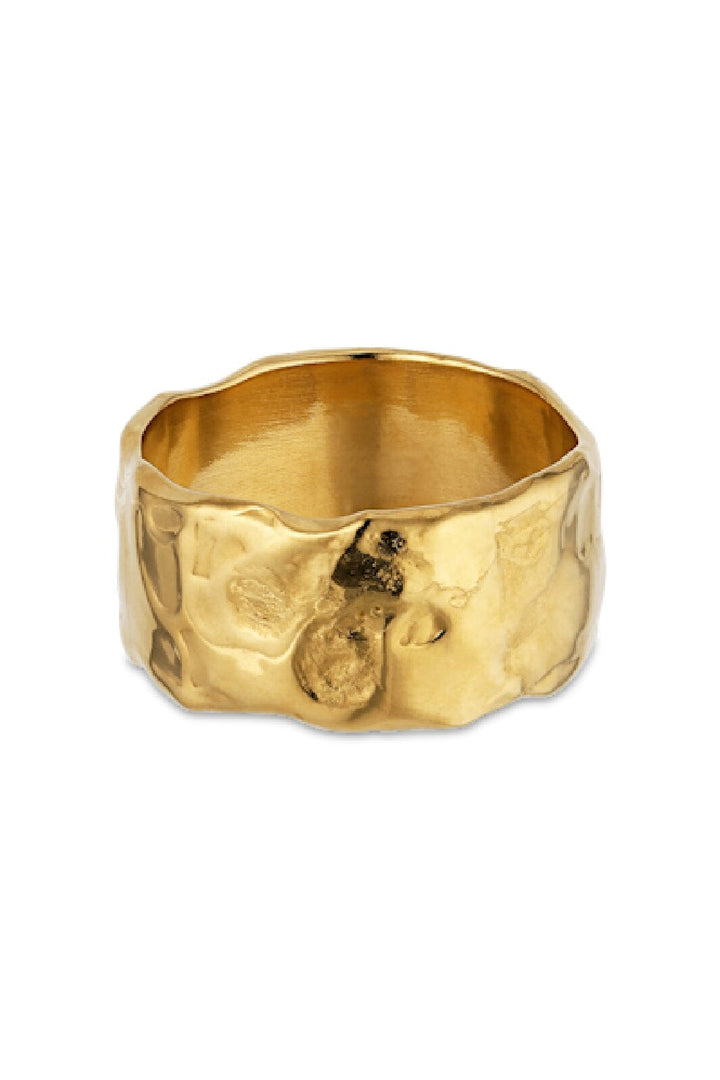Jane Kønig - Bruised Heart Ring BHR-SS23 - G - Forgyldt Forsølvet