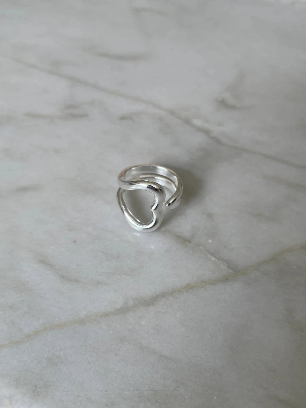 Jane Kønig - Open Heart Ring OHR-AW25-S_54 - Ring Ringe 