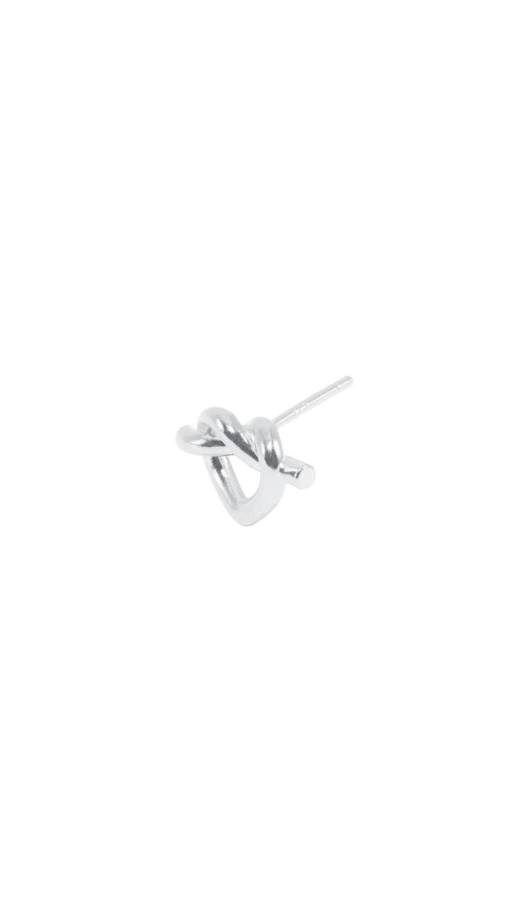 Jane Kønig - Tied Heart Stud THS-AW25-S - Ørering Øreringe 