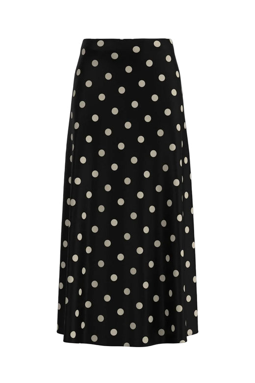 JDY - Jdyaya Life Maxi Skirt - 5064921 Chocolate Torte Whitecap Gray Dot